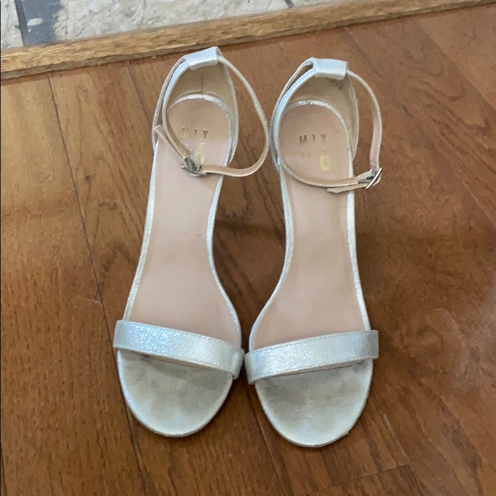 Silver Strap Heel - Picture 2 of 8